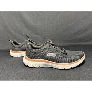 Skechers Flex Appeal Flex-Lite 4.0 Lace Up Sneakers Womens 8 Memory Foam